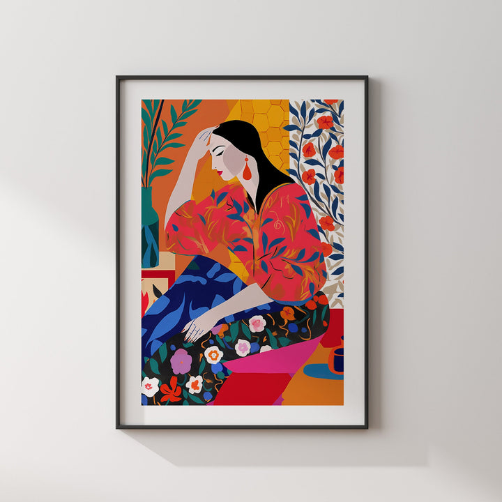 Moroccan Wall Art Print | Women of Africa Collection | Moroccan Wall Art | Morocco Travel Print