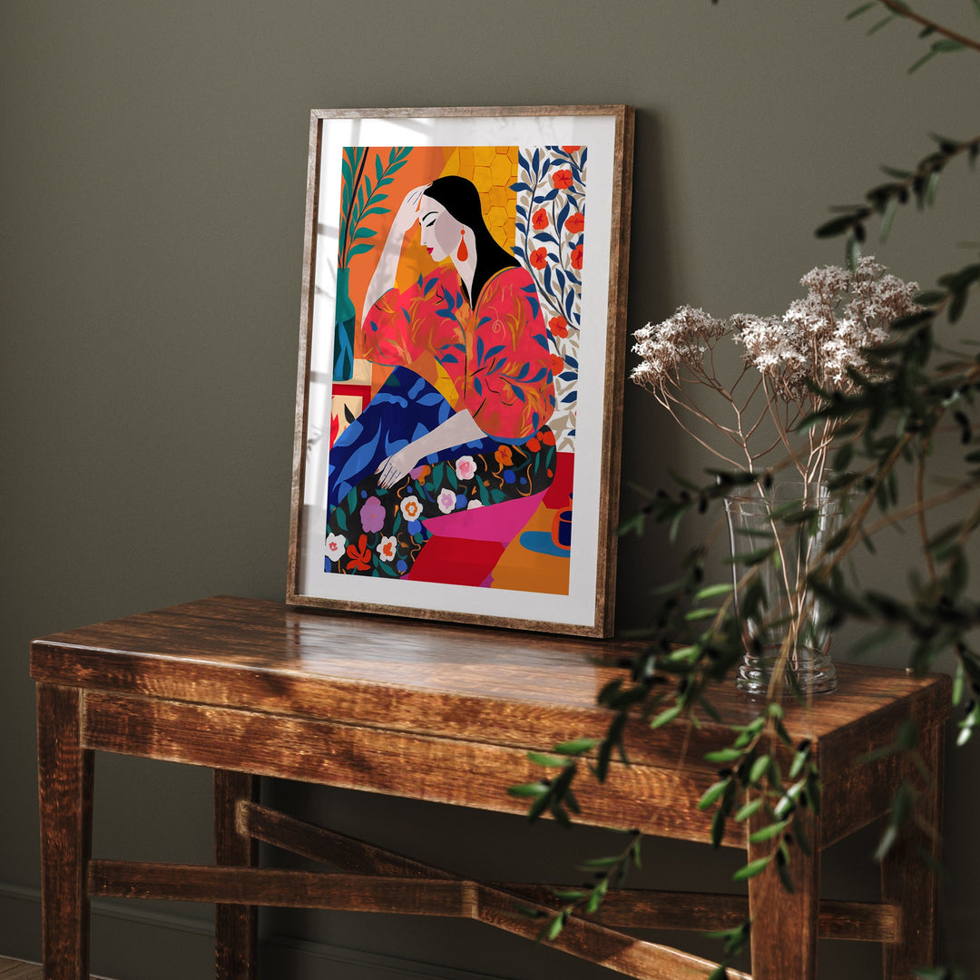 Moroccan Wall Art Print | Women of Africa Collection | Moroccan Wall Art | Morocco Travel Print