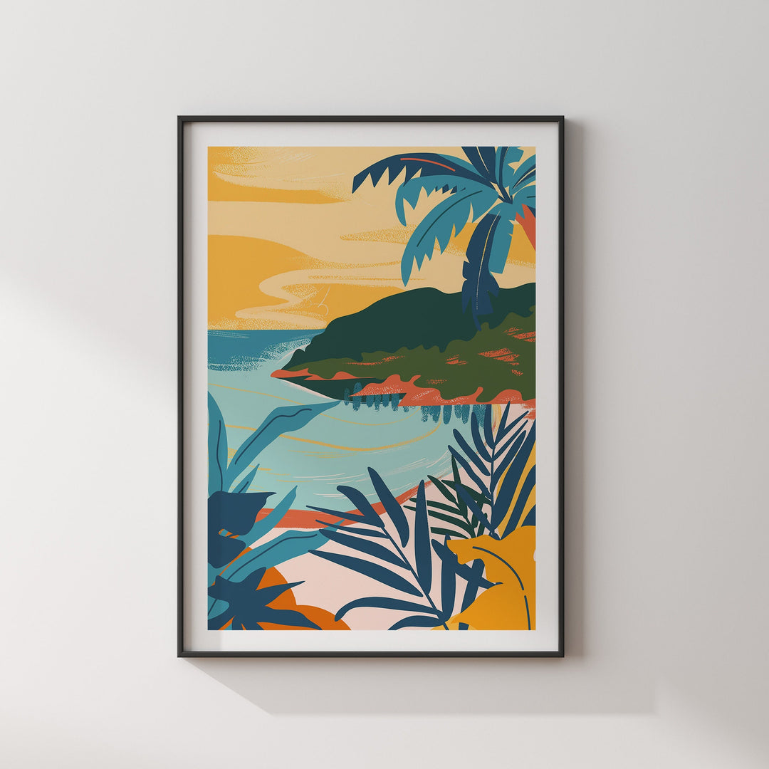 Haiti Wall Art Print | Haiti Travel Poster