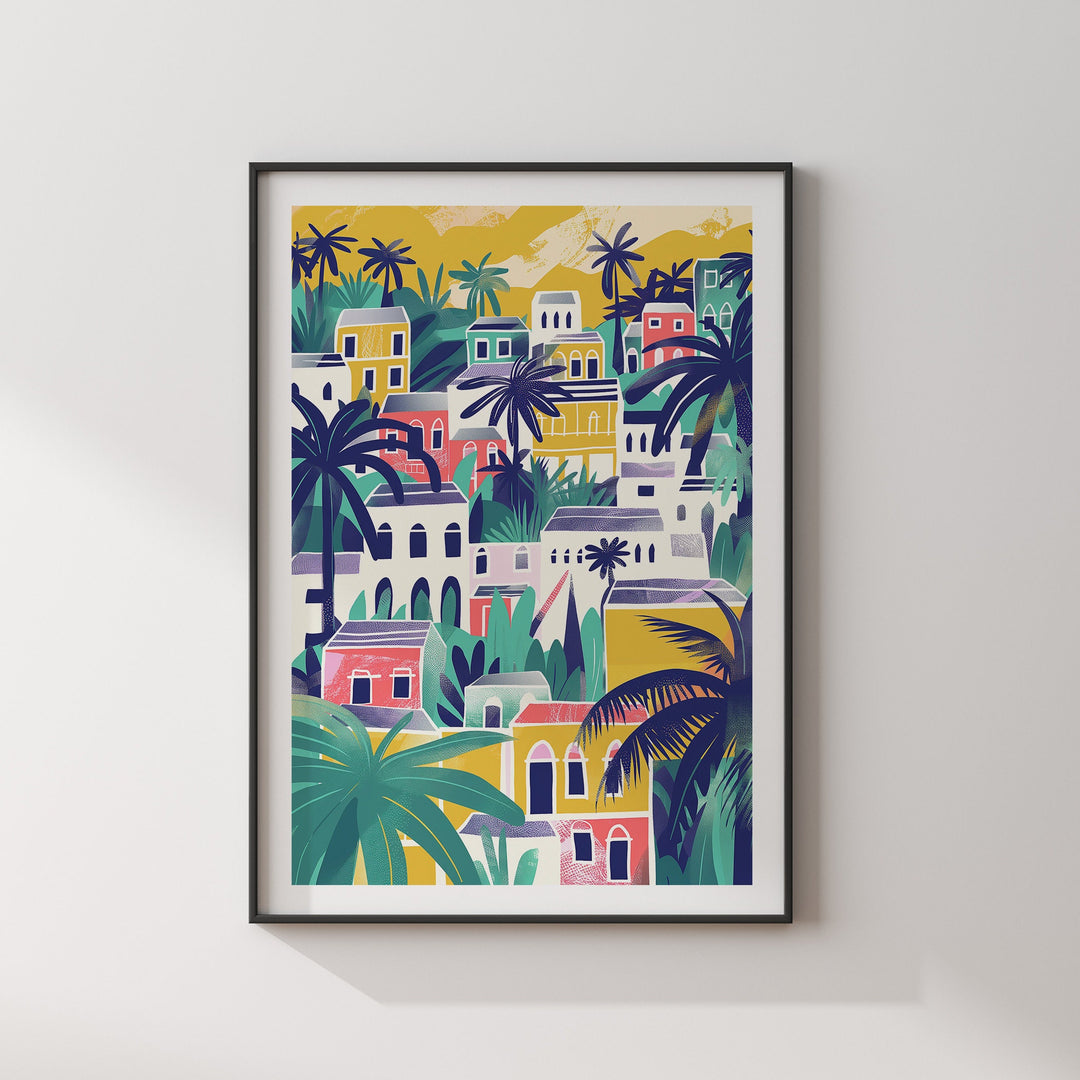 Mogadishu Print Somalia Wall Art Print | Cities of Africa Collection | Somalia Wall Art | Somalia Travel Print