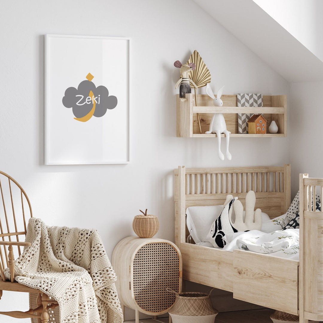 Set of 3 Personalised Kids Morning and Sleeping Dua Islamic Wall Art Prints