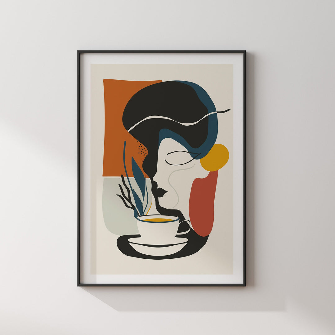 Espresso Wall Art Print | Drink Coffee Art | Kitchen Decor