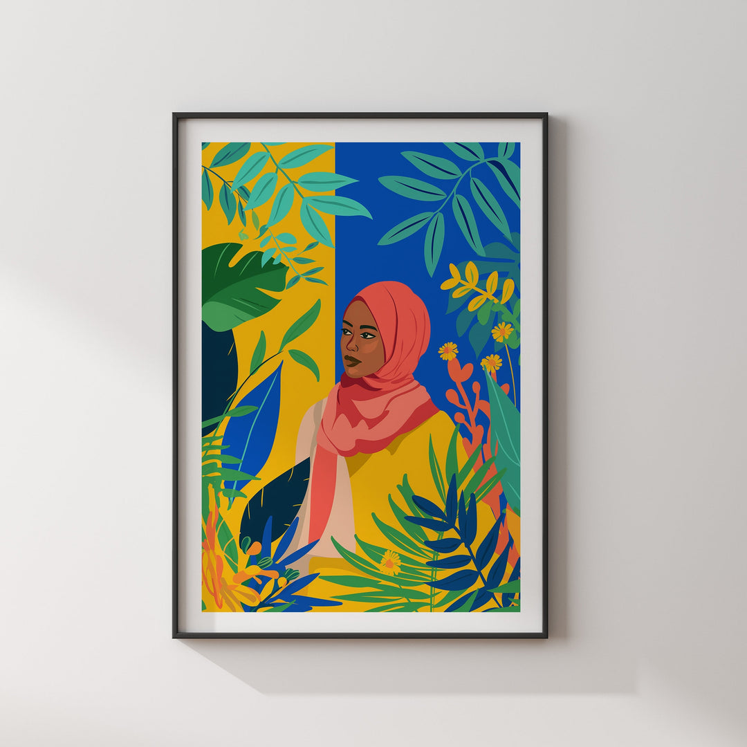 Sudanese Wall Art Print | Women of Africa Collection | Sudan Wall Art | Sudan Travel Print