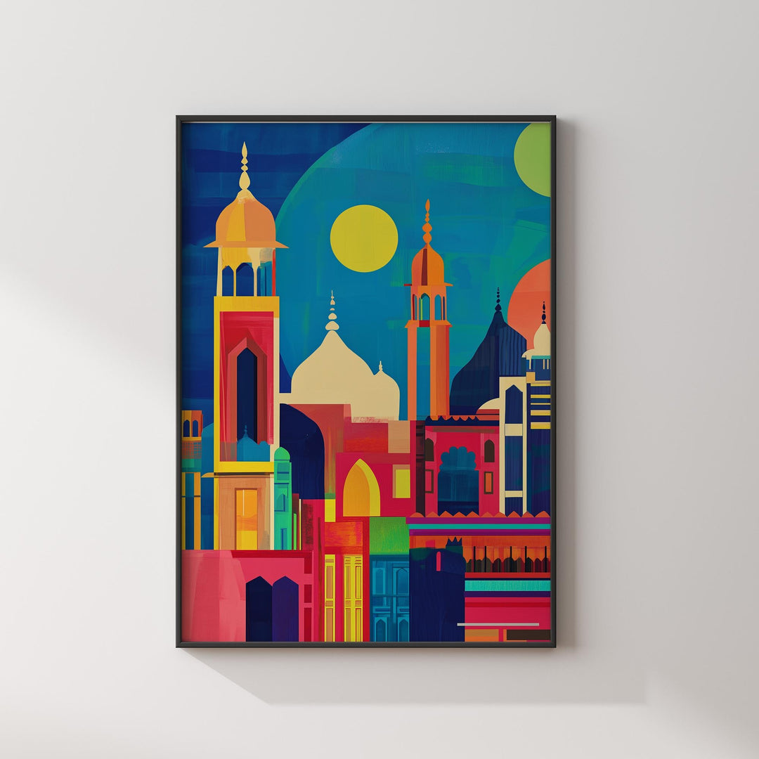 Lahore Wall Art Print | Pakistan Travel Poster