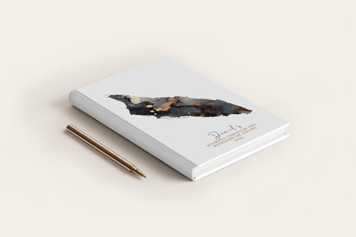 Aruba Travel Journal Personalised Travel Diary Notebook Country Aruba  Map Custom Map Planner