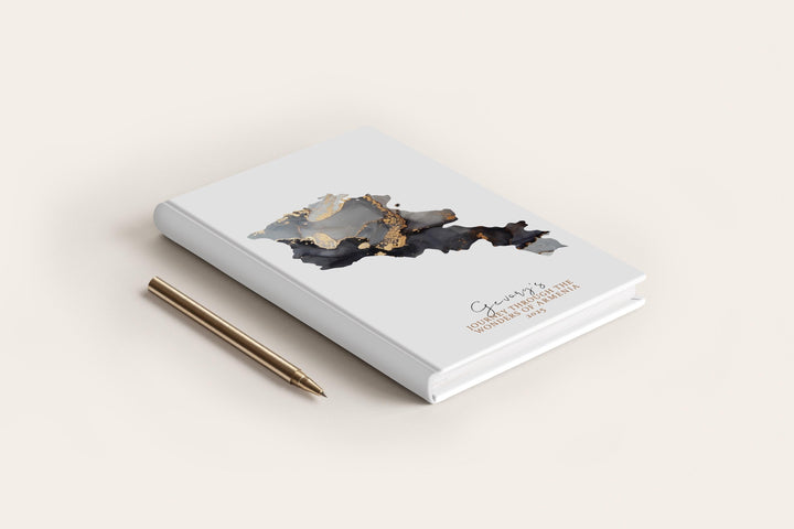 Armenia Travel Journal Personalised Travel Diary Notebook Country Armenia Map Custom Map Planner