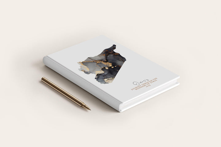 Syria Travel Journal Personalised Travel Diary Notebook Country Syria Map Custom Map Planner