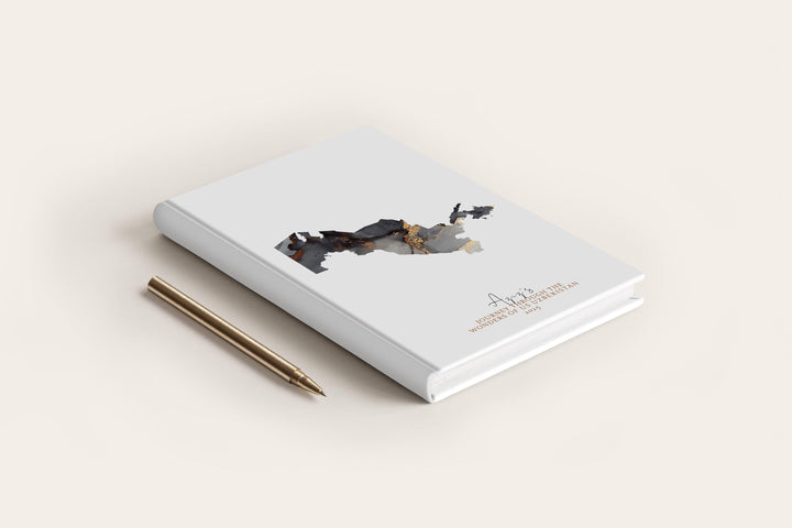 Uzbekistan Travel Journal Personalised Travel Diary Notebook Country Uzbekistan Map Custom Map Planner