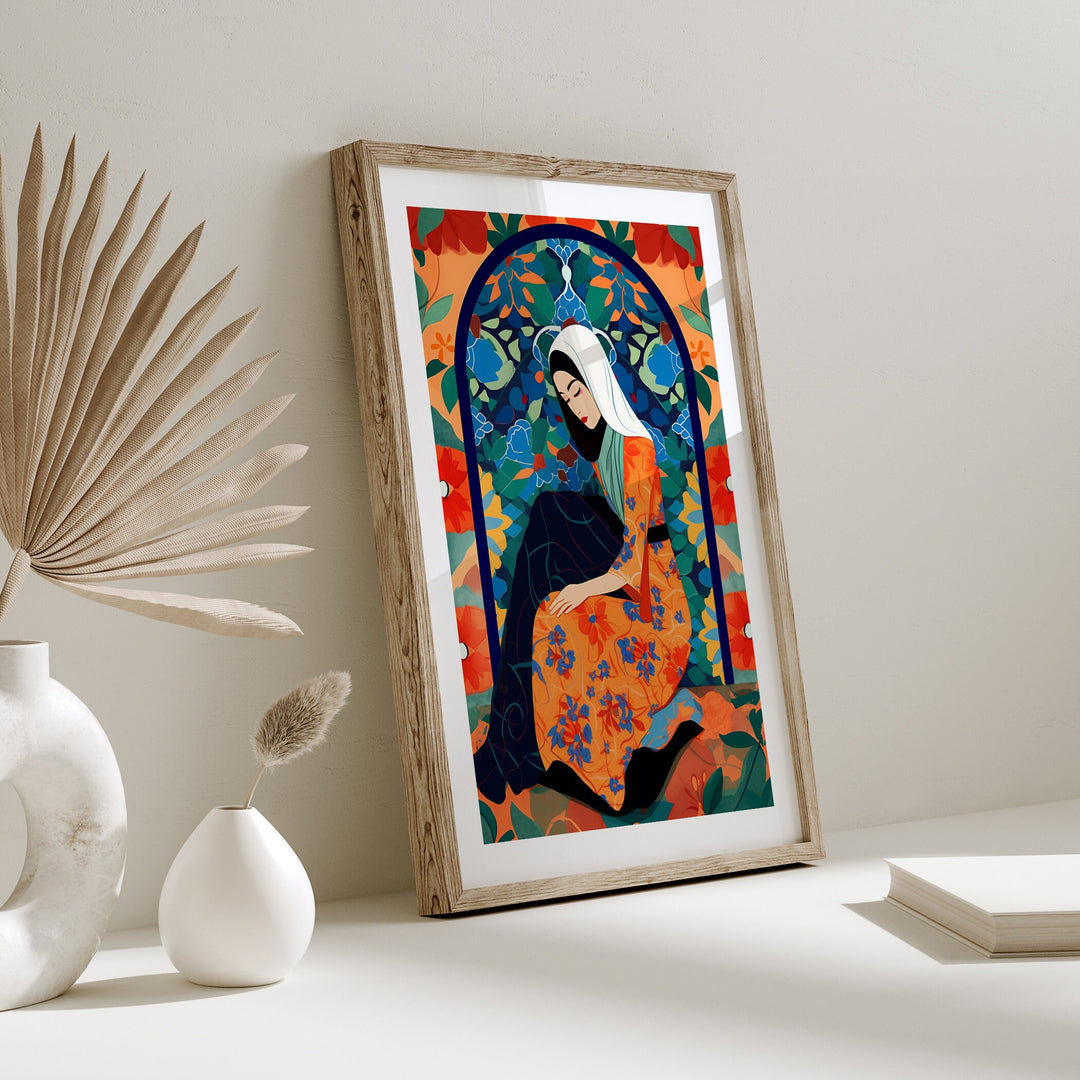Moroccan Wall Art Print | Women of Africa Collection | Moroccan Wall Art | Morocco Travel Print