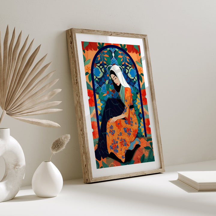 Moroccan Wall Art Print | Women of Africa Collection | Moroccan Wall Art | Morocco Travel Print