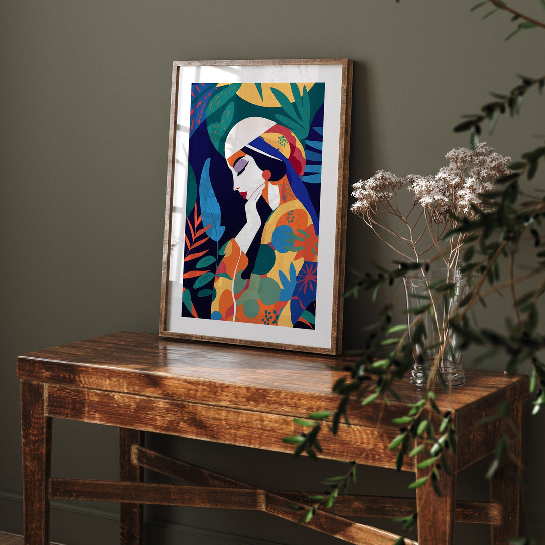 Moroccan Wall Art Print | Women of Africa Collection | Moroccan Wall Art | Morocco Travel Print