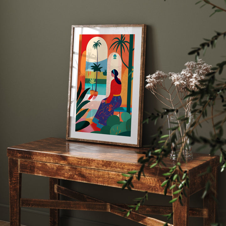 Morocco Print | Women of Africa Collection | Moroccan Wall Art | Morocco Travel Print