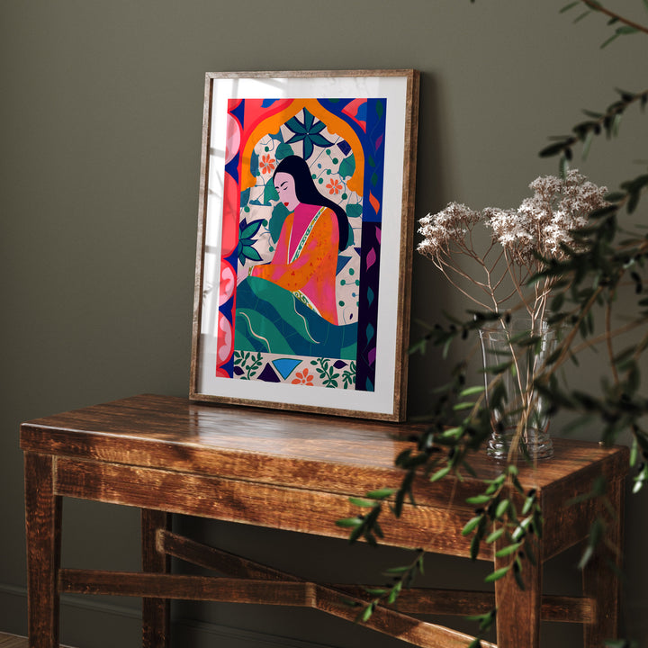 Marrakech Wall Art Print | Women of Africa Collection | Moroccan Wall Art | Morocco Travel Print