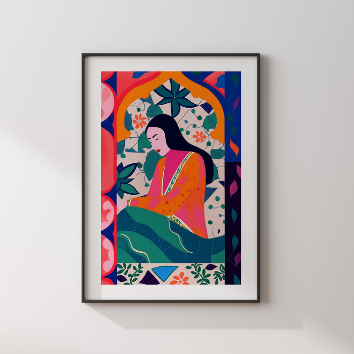 Marrakech Wall Art Print | Women of Africa Collection | Moroccan Wall Art | Morocco Travel Print