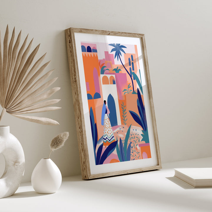 Marrakech Print | Moroccan Wall Art | Morocco Travel Print