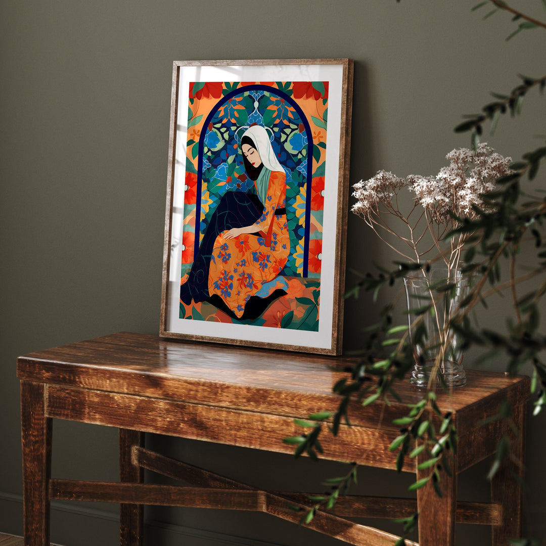 Moroccan Wall Art Print | Women of Africa Collection | Moroccan Wall Art | Morocco Travel Print