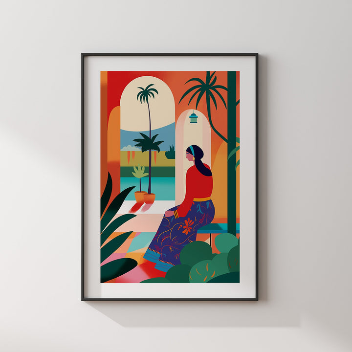 Morocco Print | Women of Africa Collection | Moroccan Wall Art | Morocco Travel Print