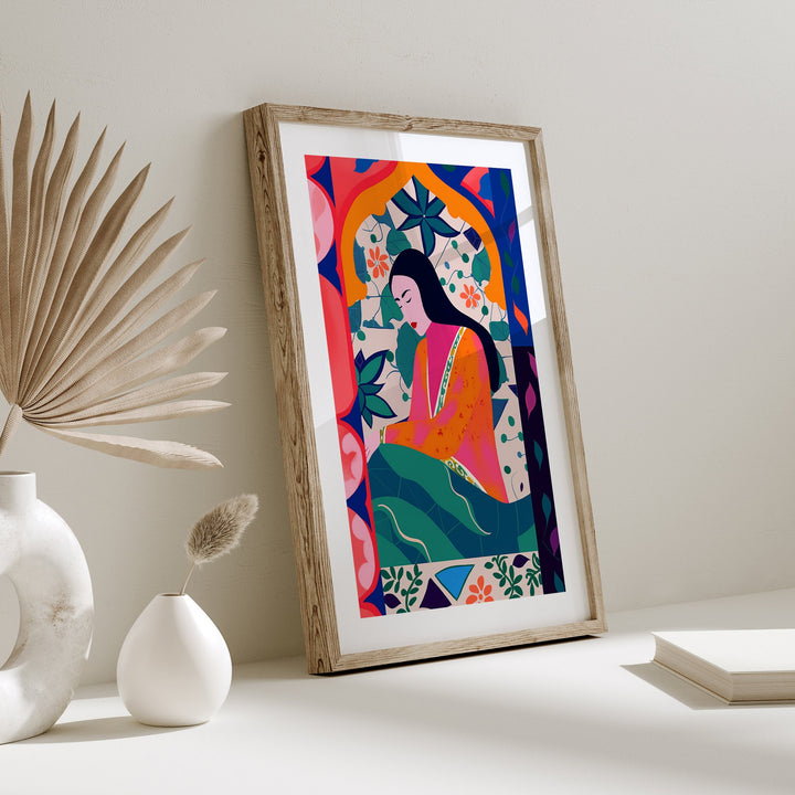 Marrakech Wall Art Print | Women of Africa Collection | Moroccan Wall Art | Morocco Travel Print