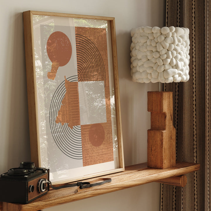 Equatorial Guinea Map | Boho Mid Century Bangladesh Wall Art Print