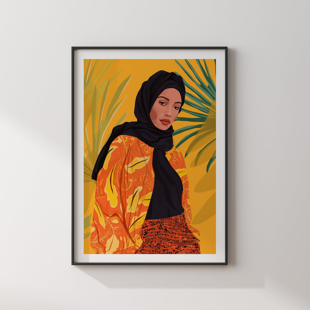 Sudanese Wall Art Print | Women of Africa Collection | Sudan Wall Art | Sudan Travel Print