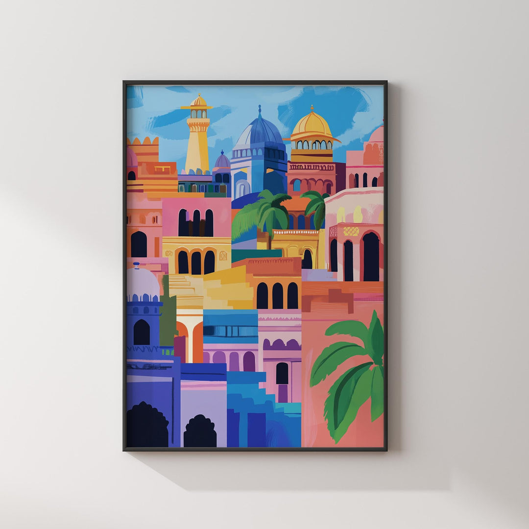 Lahore Wall Art Print | Pakistan Travel Poster