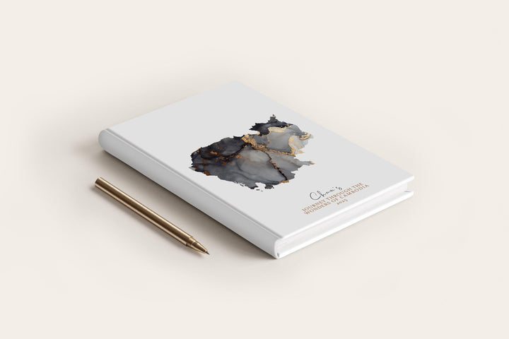 Cambodia Travel Journal Personalised Travel Diary Notebook Country Cambodia Map Custom Map Planner