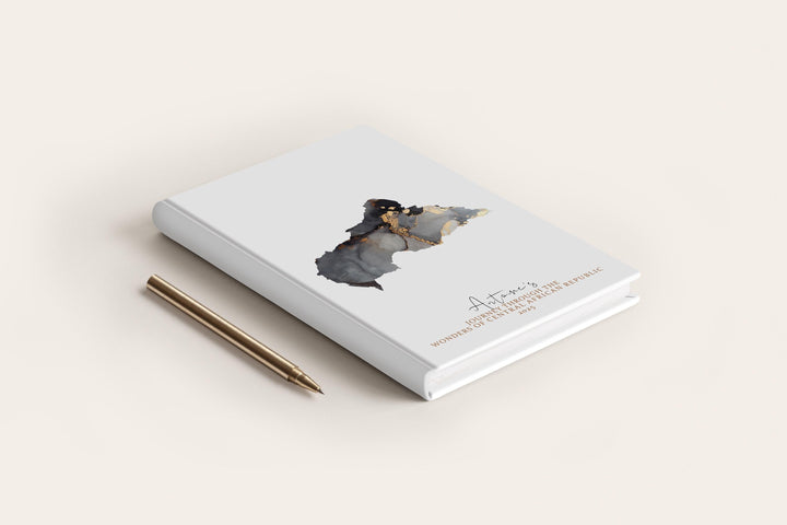 Central African republic Travel Journal Personalised Travel Diary Notebook Country  Central African republic Map Custom Map PlannerC