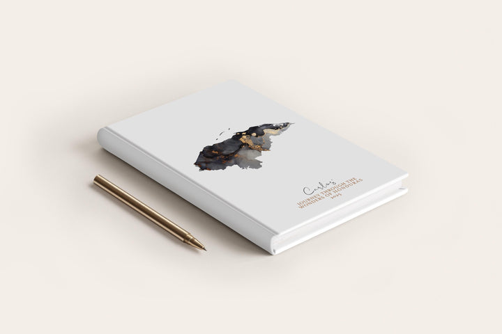 Honduras Travel Journal Personalised Travel Diary Notebook Country Honduras Map Custom Map Planner