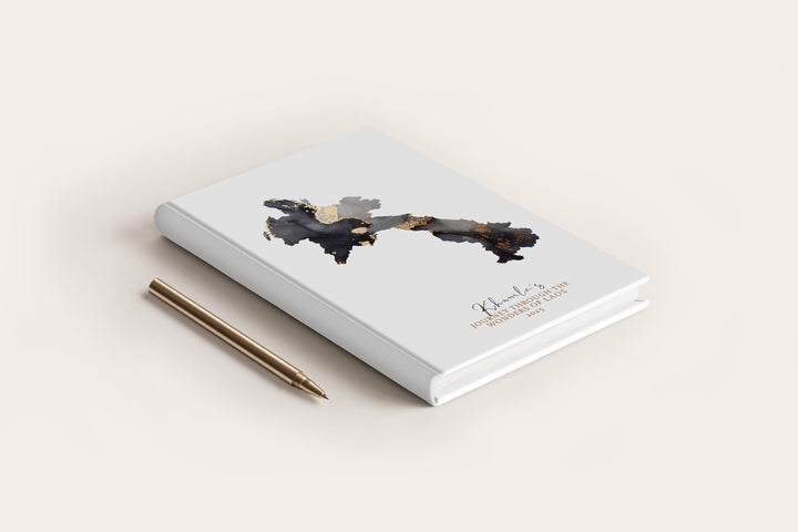 Laos Travel Journal Personalised Travel Diary Notebook Country Laos Map Custom Map Planner