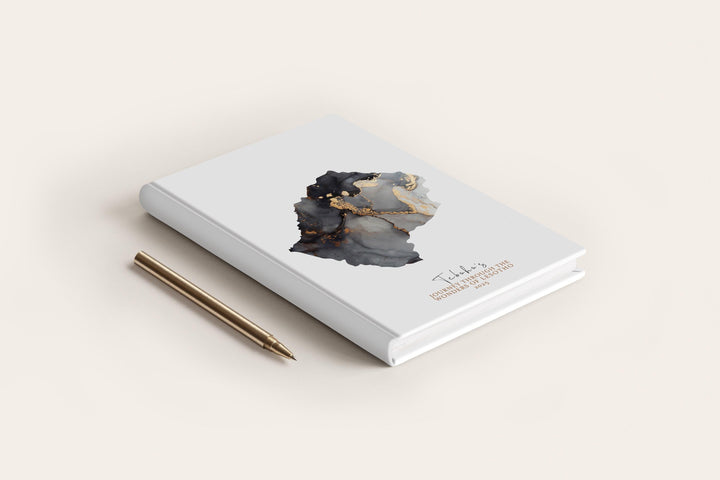 lesotho Travel Journal Personalised Travel Diary Notebook Country lesotho Map Custom Map Planner