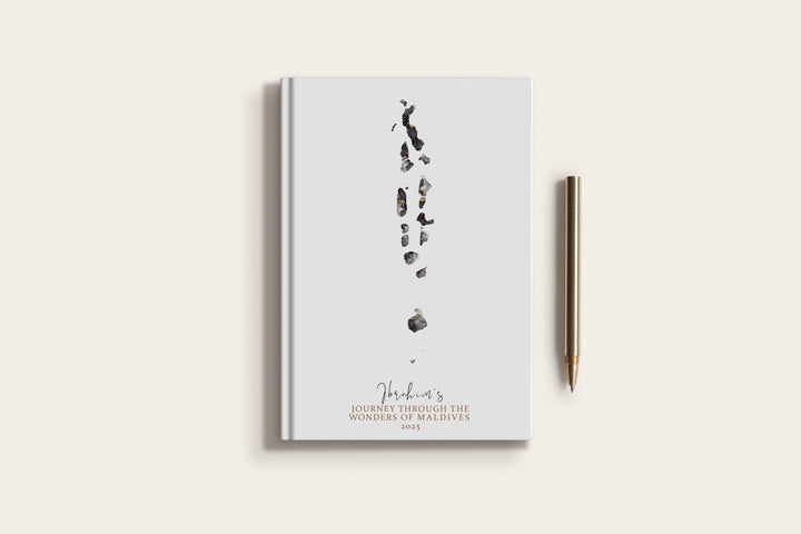 Maldives Travel Journal Personalised Travel Diary Notebook Country Maldives Map Custom Map Planner