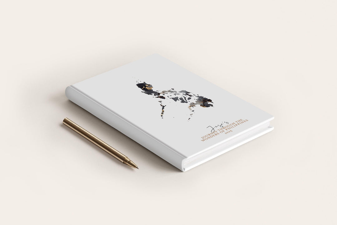 Philippines Travel Journal Personalised Travel Diary Notebook Country Philippines Map Custom Map Planner