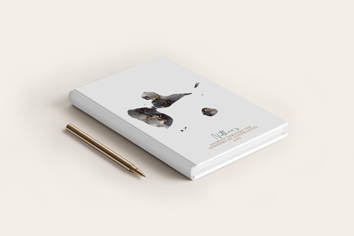 Guadeloupe  Travel Journal Personalised Travel Diary Notebook Country Guadeloupe Map Custom Map Planner