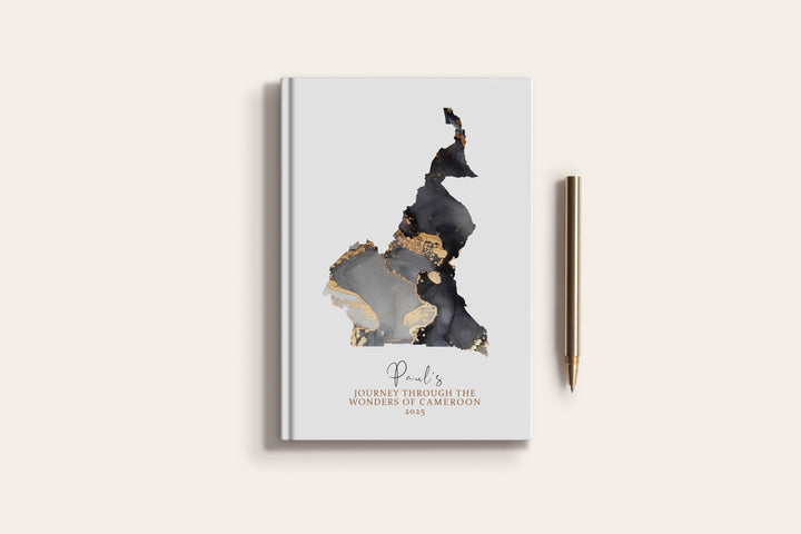 Canada Travel Journal Personalised Travel Diary Notebook Country Canada Map Custom Map Planner