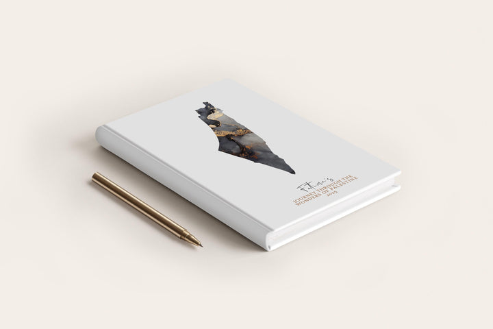 Palestine Travel Journal Personalised Travel Diary Notebook Country Palestine Map Custom Map Planner