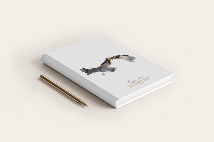 Panama Travel Journal Personalised Travel Diary Notebook Country Panama Map Custom Map Planner