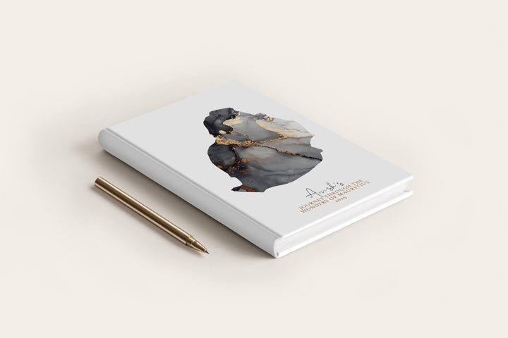 Mauritius Travel Journal Personalised Travel Diary Notebook Country Mauritius Map Custom Map Planner